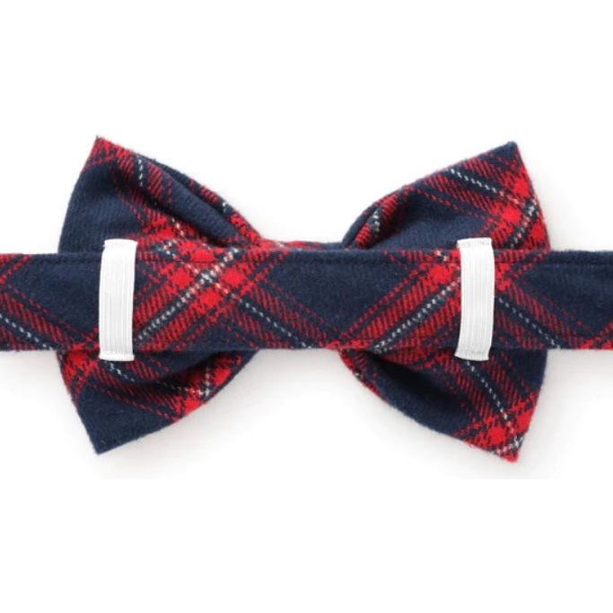 The Foggy Dog - Kingston Plaid Flannel Bow Tie