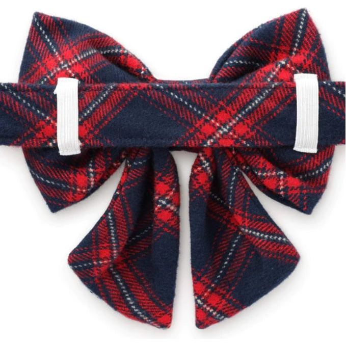 The Foggy Dog - Kingston Plaid Flannel Lady Bow Tie