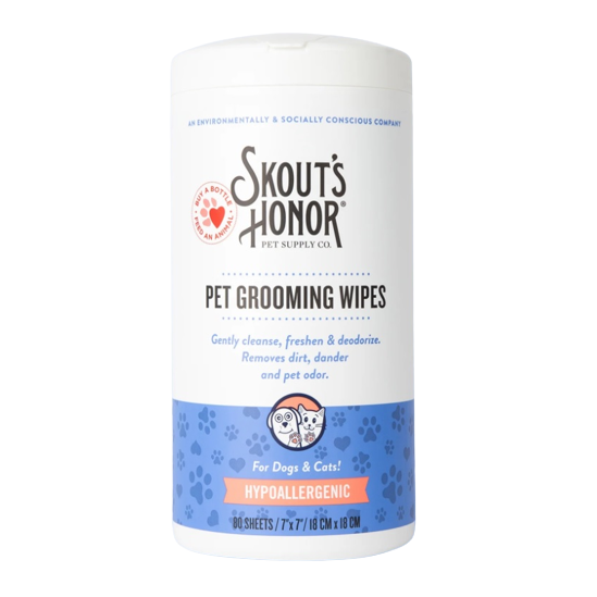 Skout&#39;s Honor - Pet Grooming Wipes