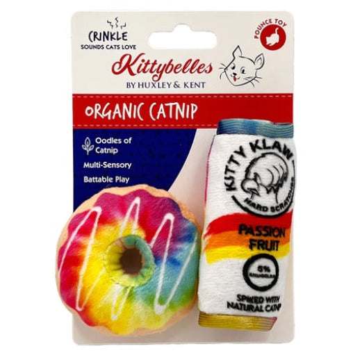 Kittybelles - Pride Donut &amp; Kitty Klaw Passion Fruit 2pk