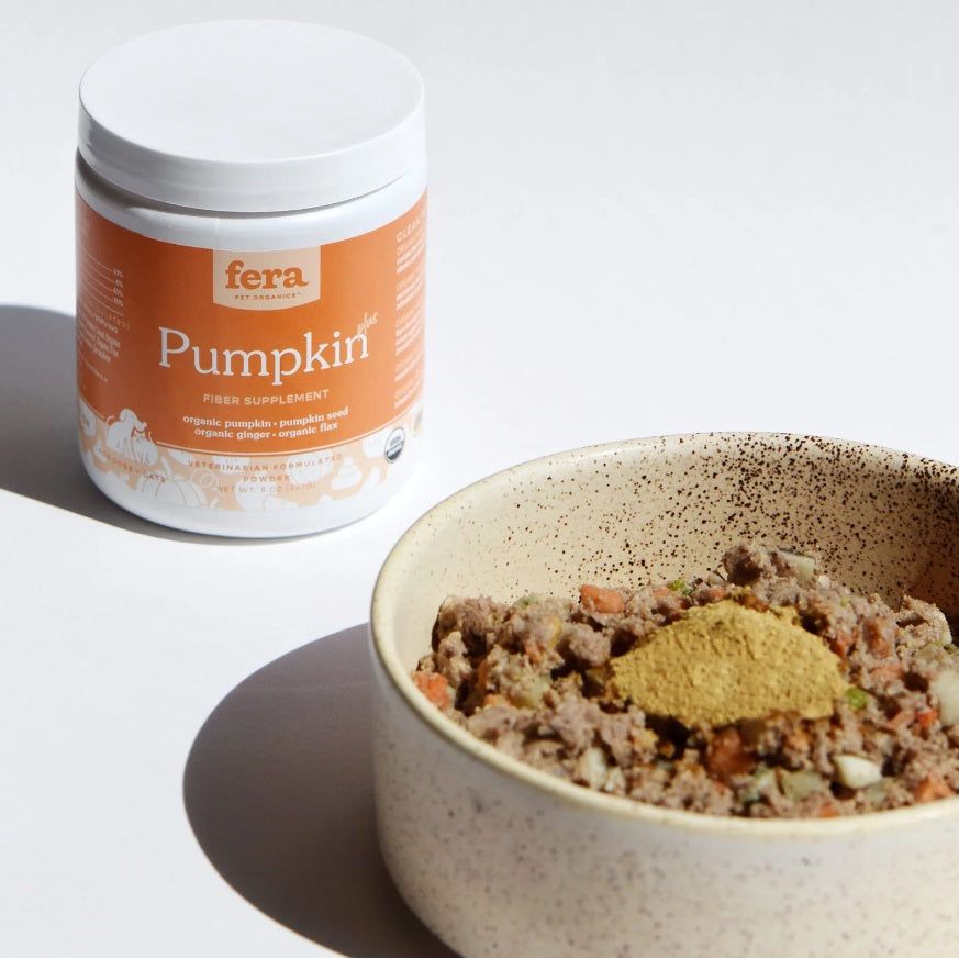 Fera Pet Organics - Pumpkin Plus Fiber Support for Dogs and Cats