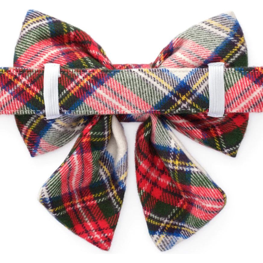 The Foggy Dog - Regent Plaid Flannel Lady Bow Tie