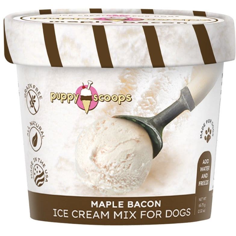 Puppy Scoops - Maple Bacon Ice Cream Mix for Dogs