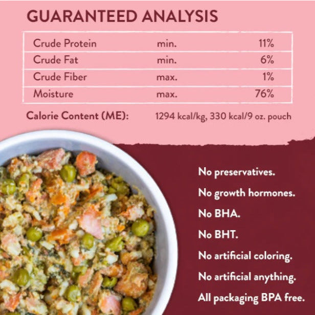 Portland Pet Food - Wally’s Salmon N’ Rice Meal