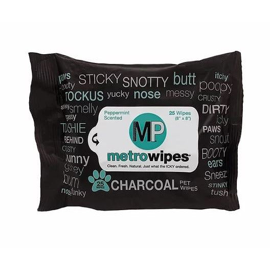 Metro Paws - Charcoal Peppermint Wipes