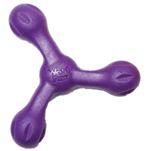 West Paw Skamp Dog Toy Eggplant