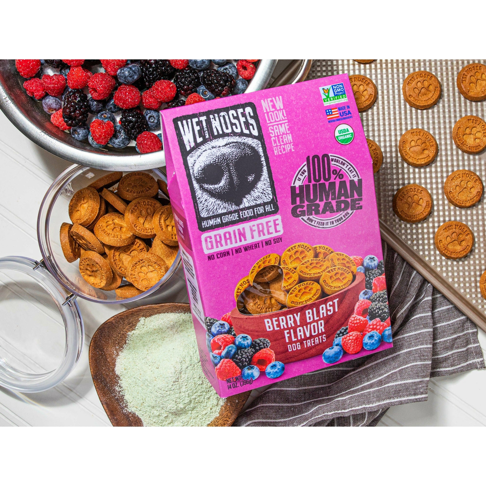 Wet Noses - Grain Free Berry Blast Treats 14oz