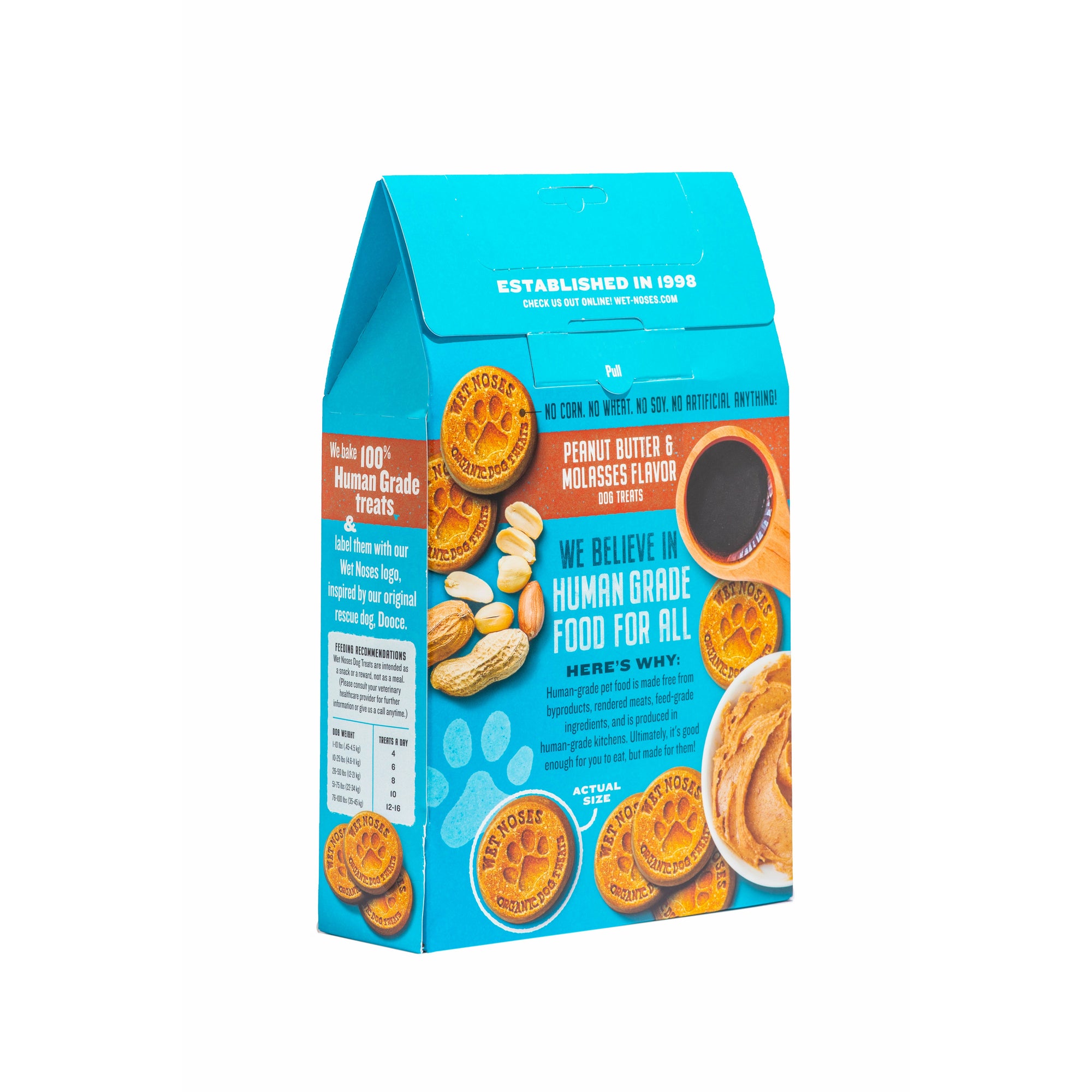 Wet Noses - Grain Free Peanut Butter & Molasses Treats 14oz