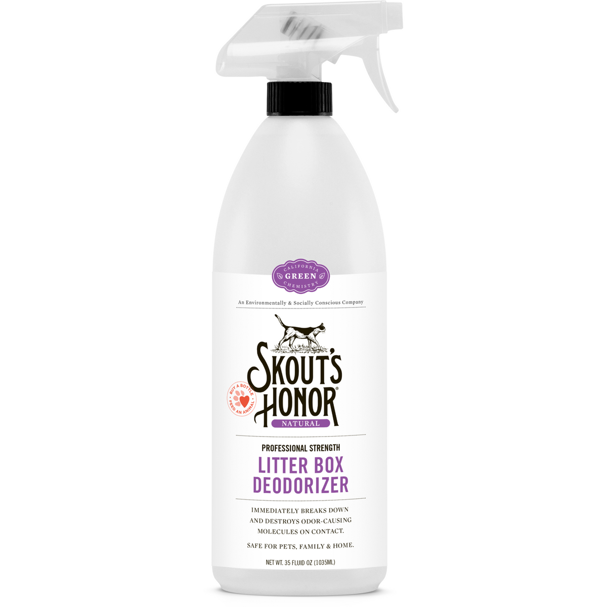 Skout&#39;s Honor - Litter Box Deodorizer