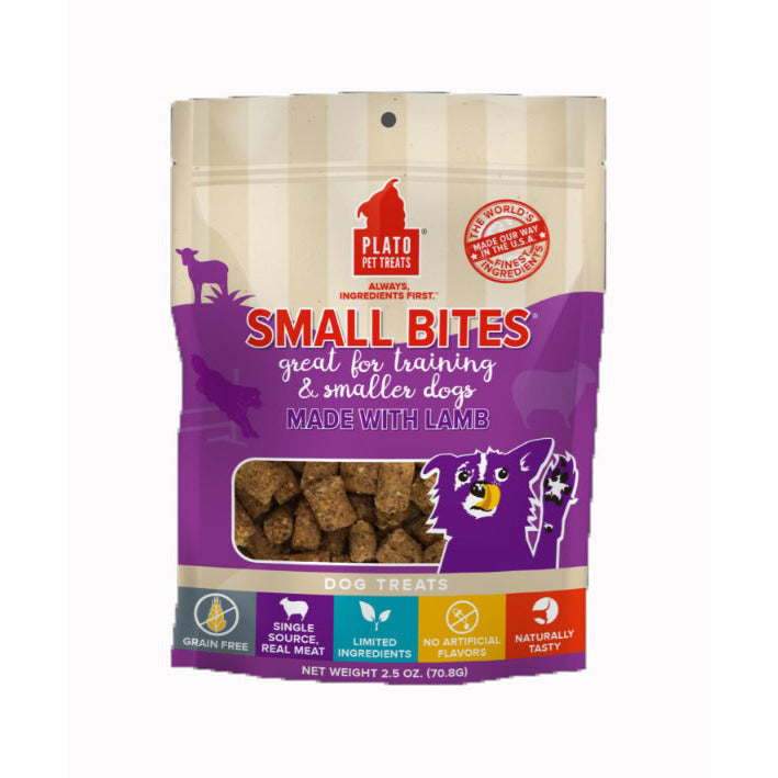 Plato Pet Treats - Lamb Small Bites