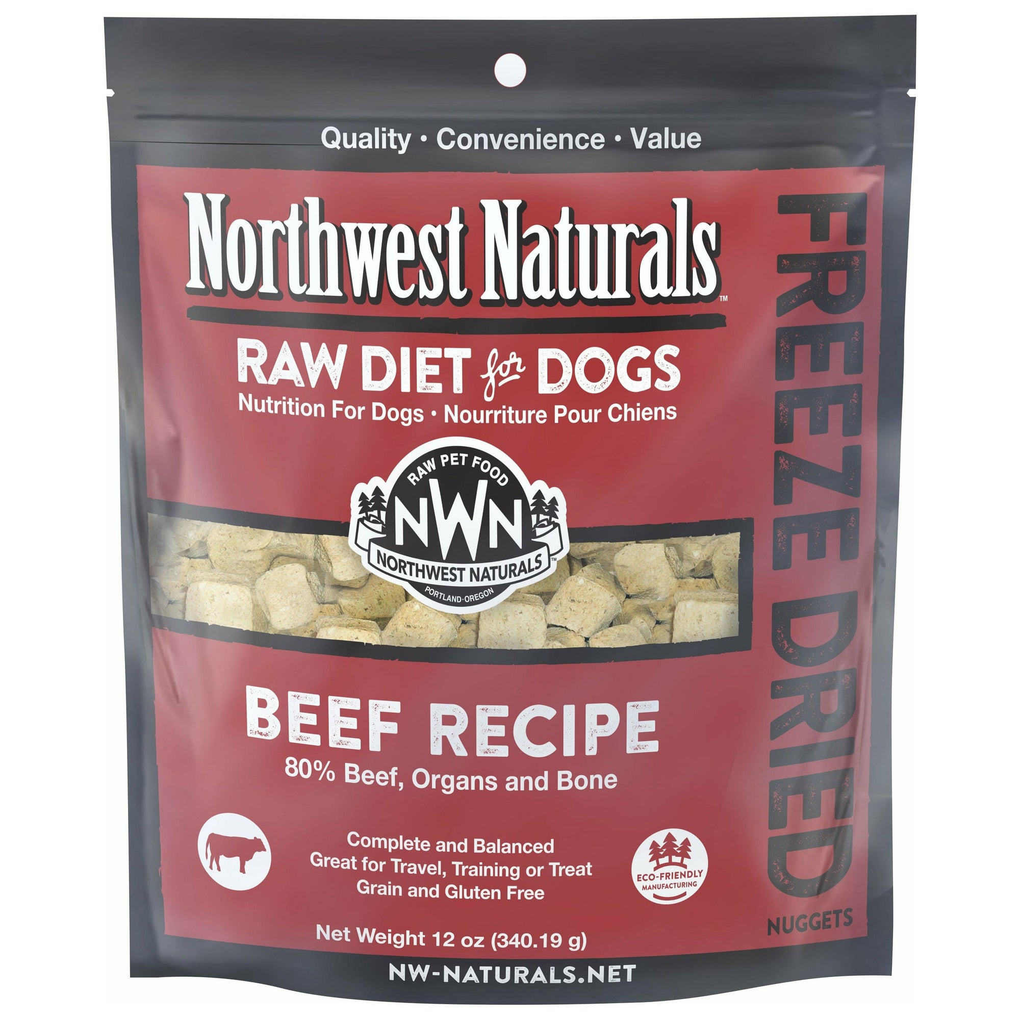 Northwest Naturals - Freeze Dried Nuggets for Dogs 12oz