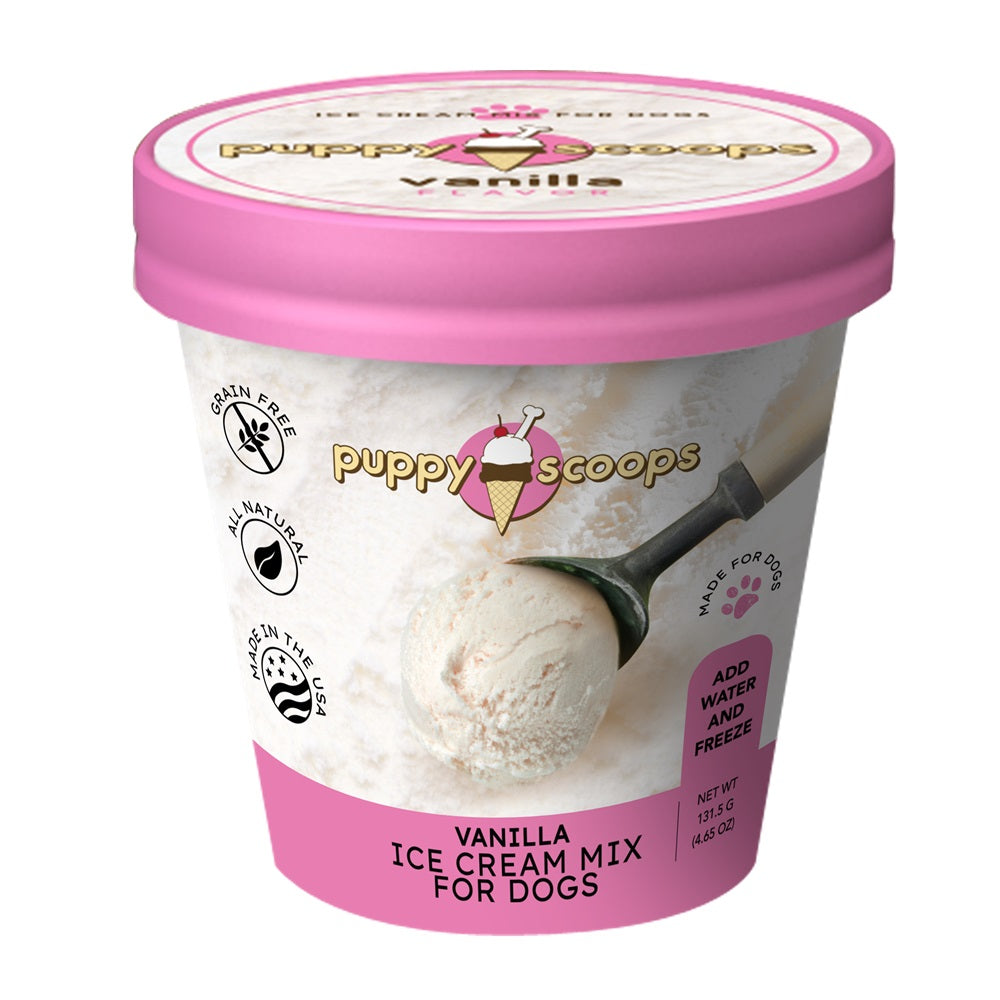 Puppy Scoops - Vanilla Ice Cream Mix for Dogs