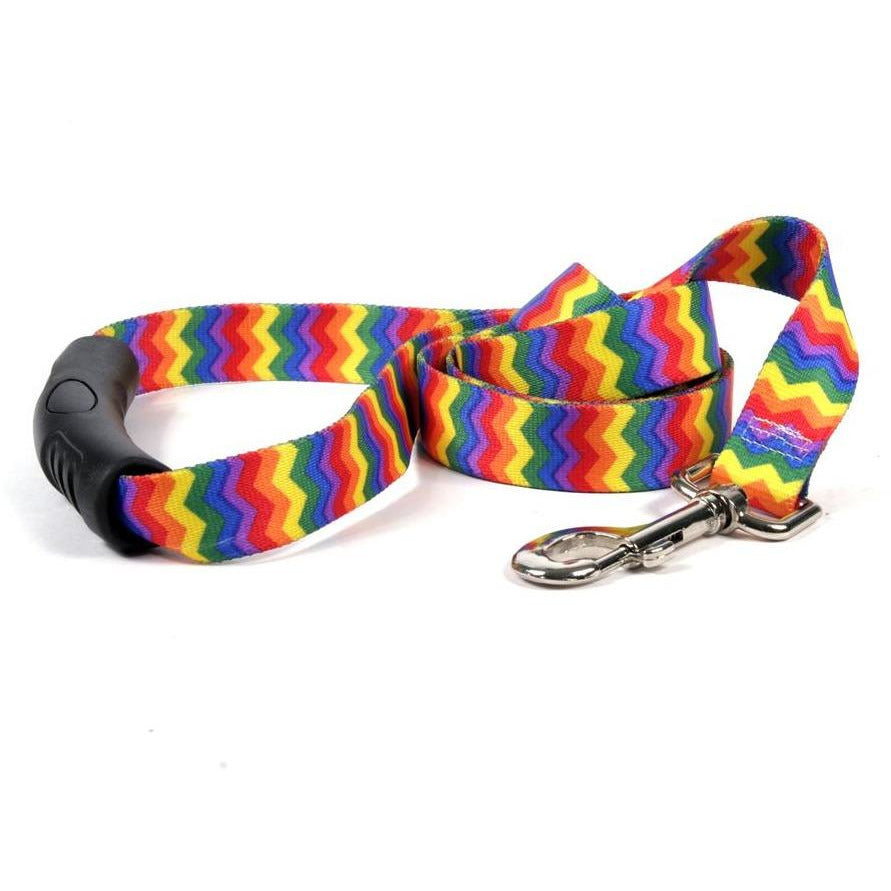 Yellow Dog Design - EZ-Grip Rainbow Chevron Leash