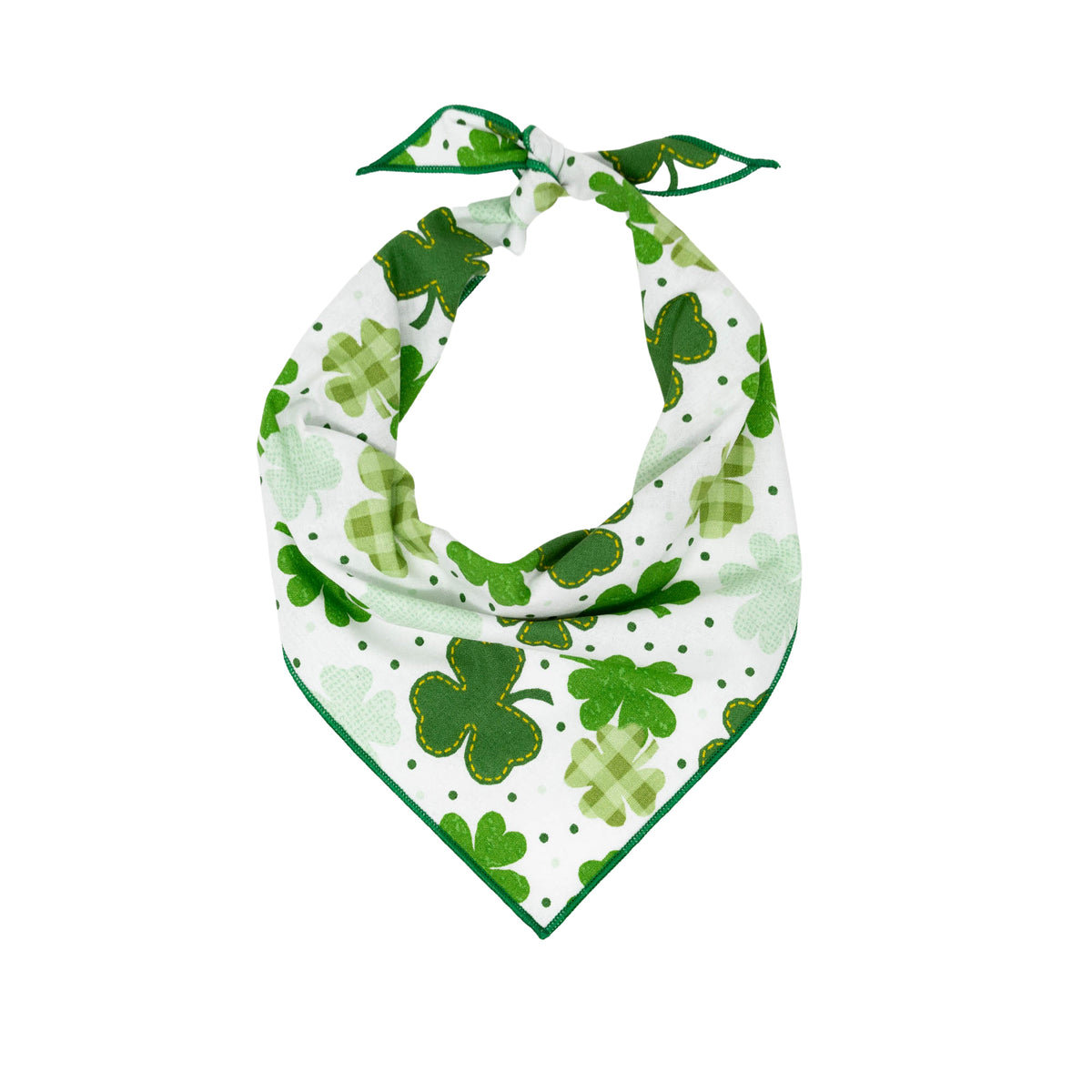 Paisley Paw Designs - Shamrock St. Patrick&#39;s Bandana