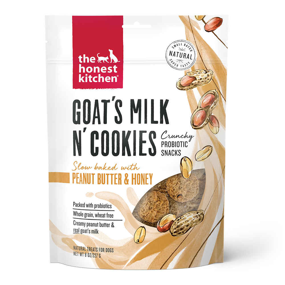 The Honest Kitchen - Goat&#39;s Milk n&#39; Cookies, Peanut Butter &amp; Honey