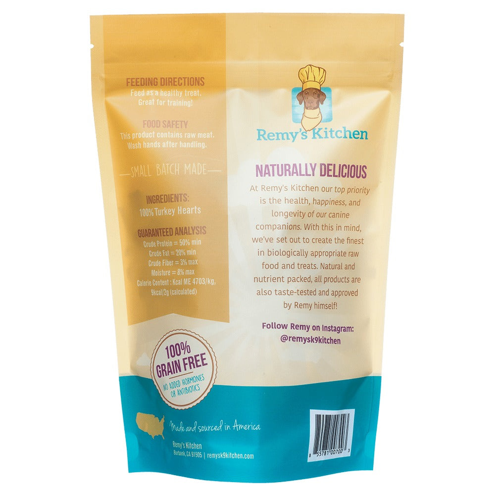 Remy's Kitchen - Freeze Dried Turkey Hearts