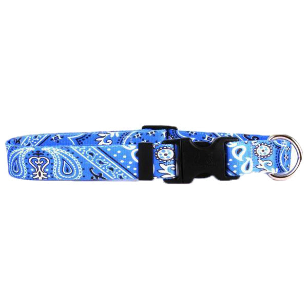 Yellow Dog Design - Blue Bandana Cat Collar