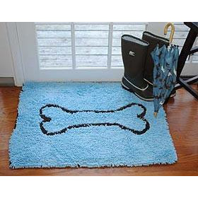 Soggy Doggy - Super Absorbent Doormat, Large, Blue