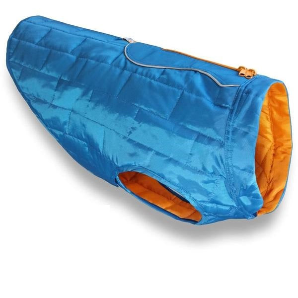 Kurgo Loft Dog Jacket Orange Blue