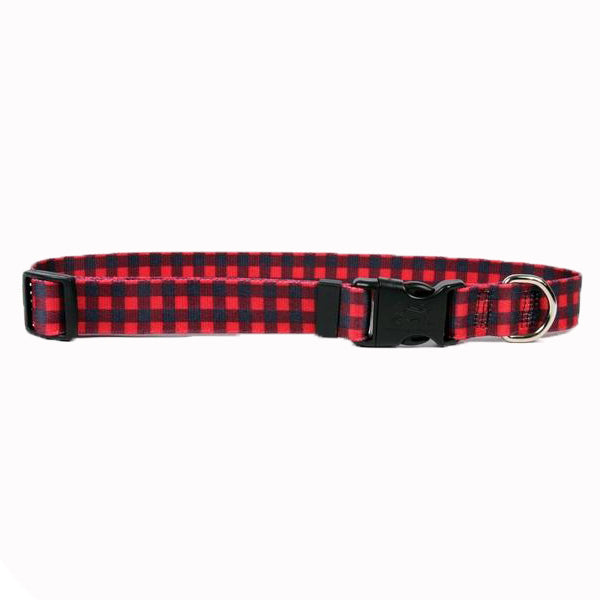 Yellow Dog Design - Red Buffalo Plaid Collar