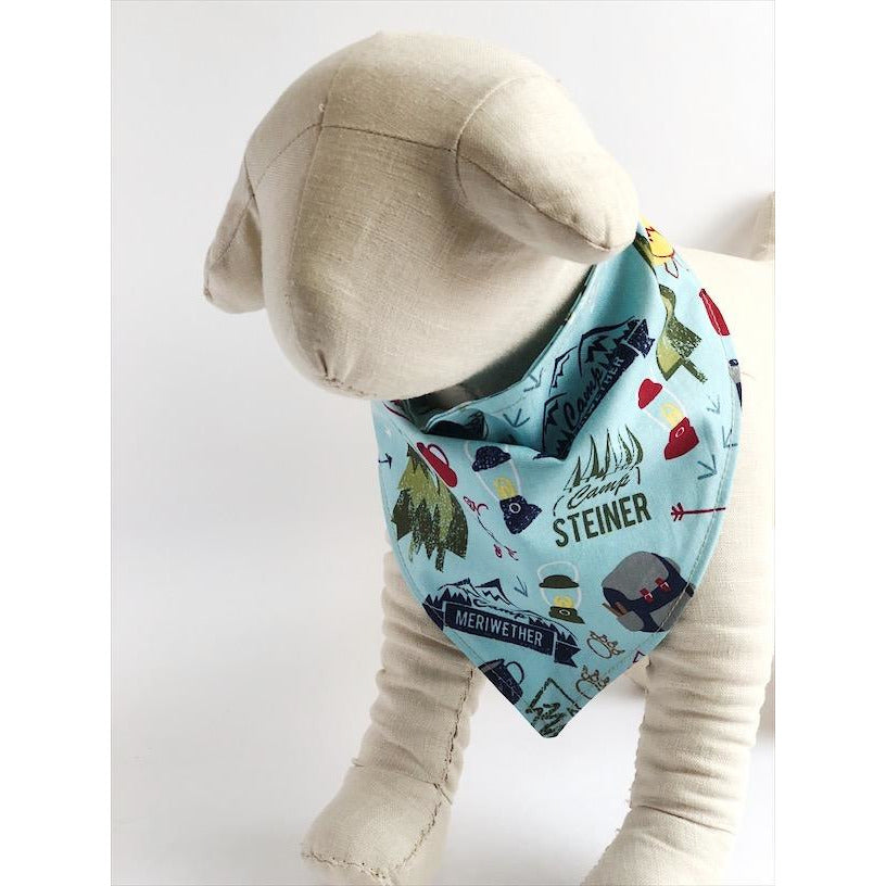 Trish Hampton - Dog Bandana - Camping