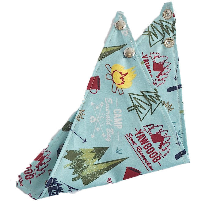 Trish Hampton - Dog Bandana - Camping