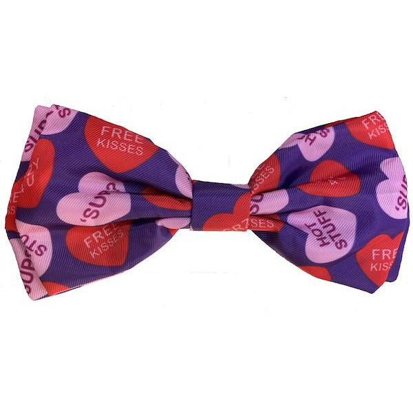 Huxley &amp; Kent - Convo Hearts Bow Tie