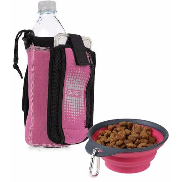 Dexas - Insulated Bottle Holder with Travel Bowl