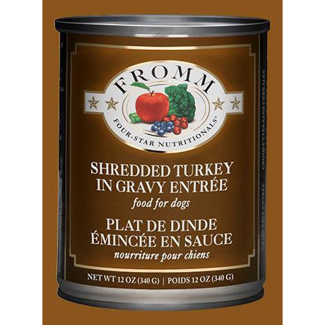 Fromm Four-Star Dog Food - Shredded Turkey Entree