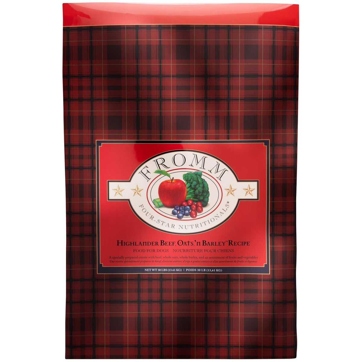 Fromm Four-Star Dog Food - Highlander Beef &amp; Oats