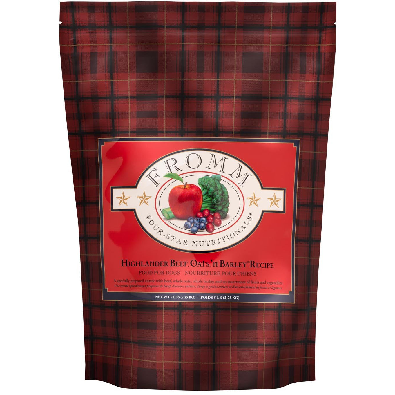 Fromm Four-Star Dog Food - Highlander Beef & Oats