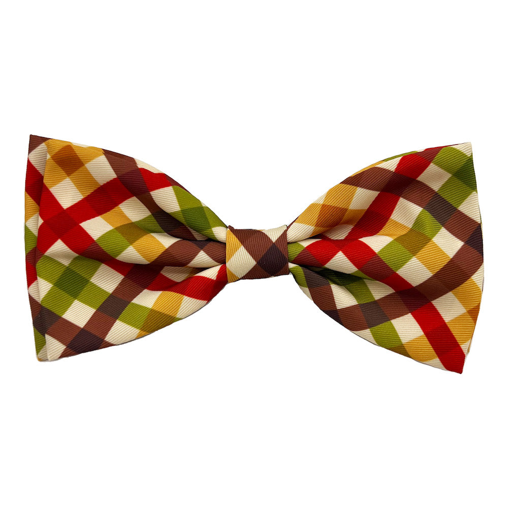 Huxley &amp; Kent - Harvest Check Bow Tie