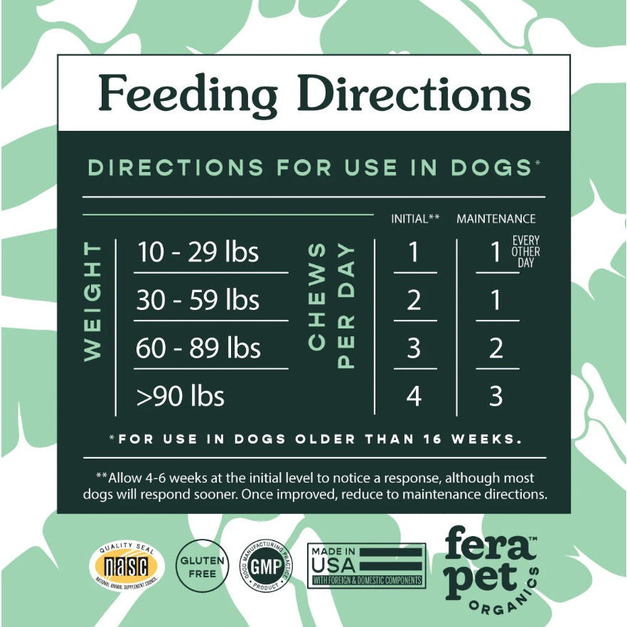 Fera Pet Organics - Hip + Joint Support for Dogs