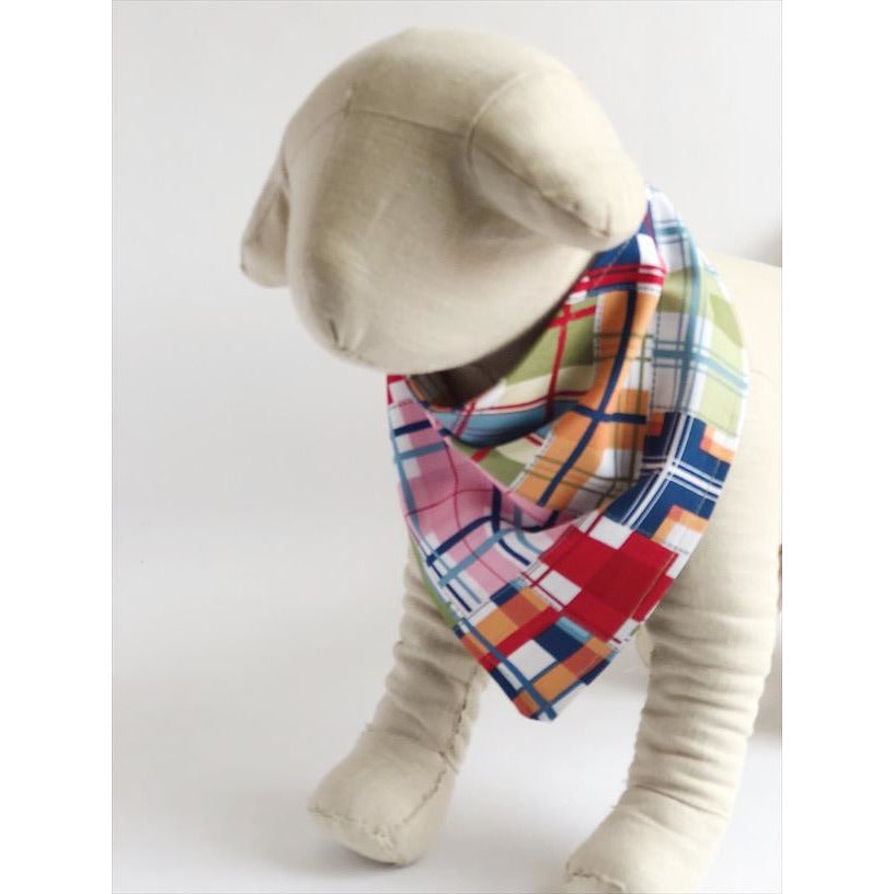 Trish Hampton - Dog Bandana - Madras