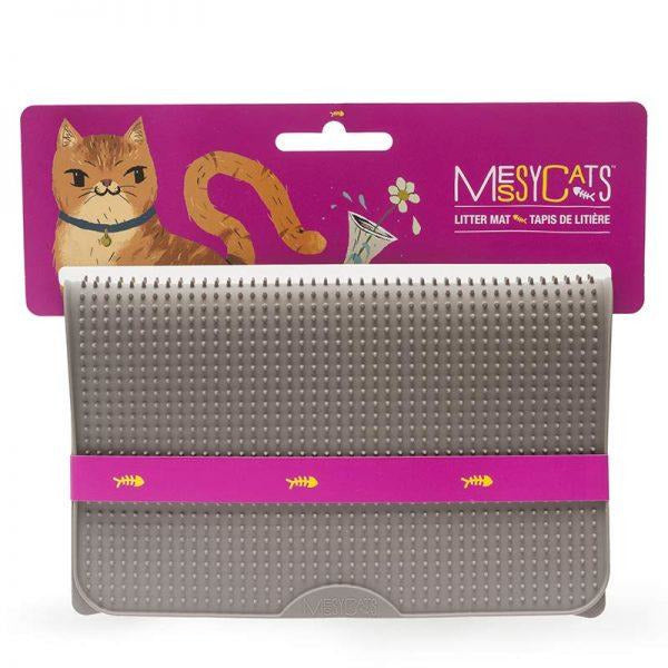 Messy Mutts Silicone Mat Blue Large