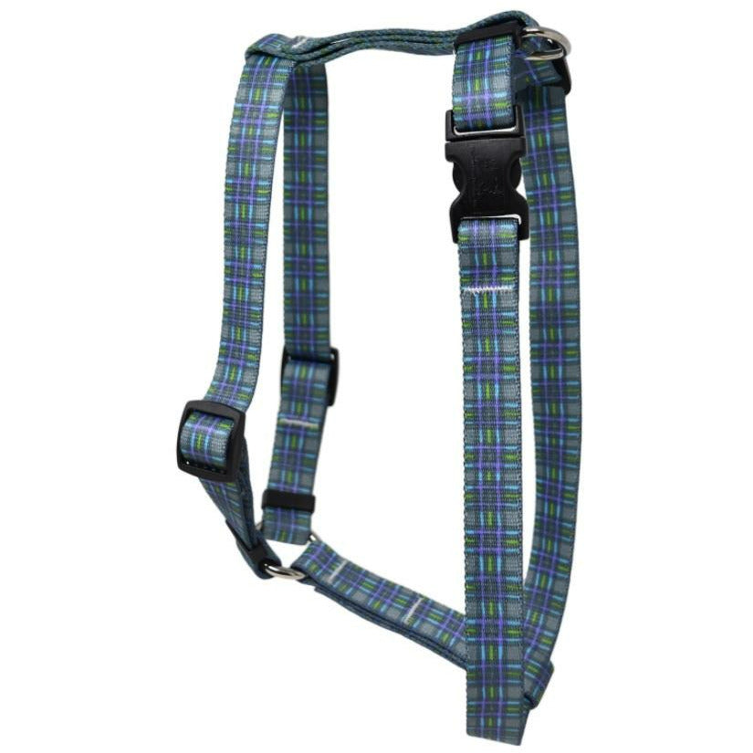 Yellow Dog Design - Roman Dog Harness, Modern Plaid