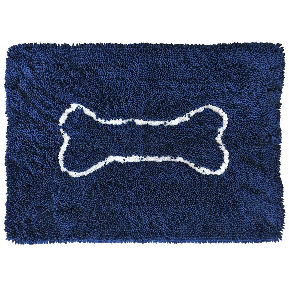 Soggy Doggy - Super Absorbent Doormat, Large Blue - Dog Rug