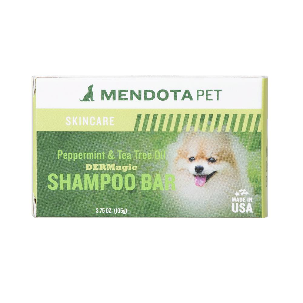 DERMagic - Organic Peppermint &amp; Tea Tree Oil Shampoo Bar