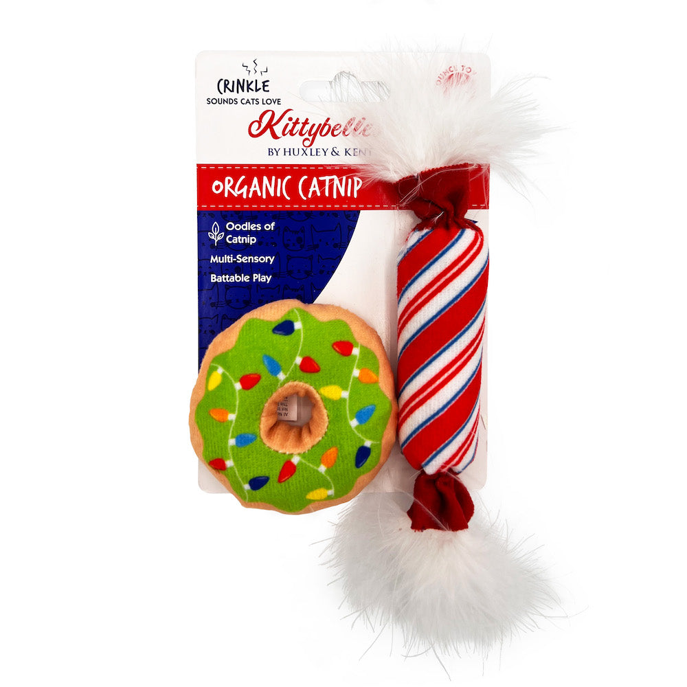 Kittybelles - Lit Donut &amp; Peppermint Candy 2pk