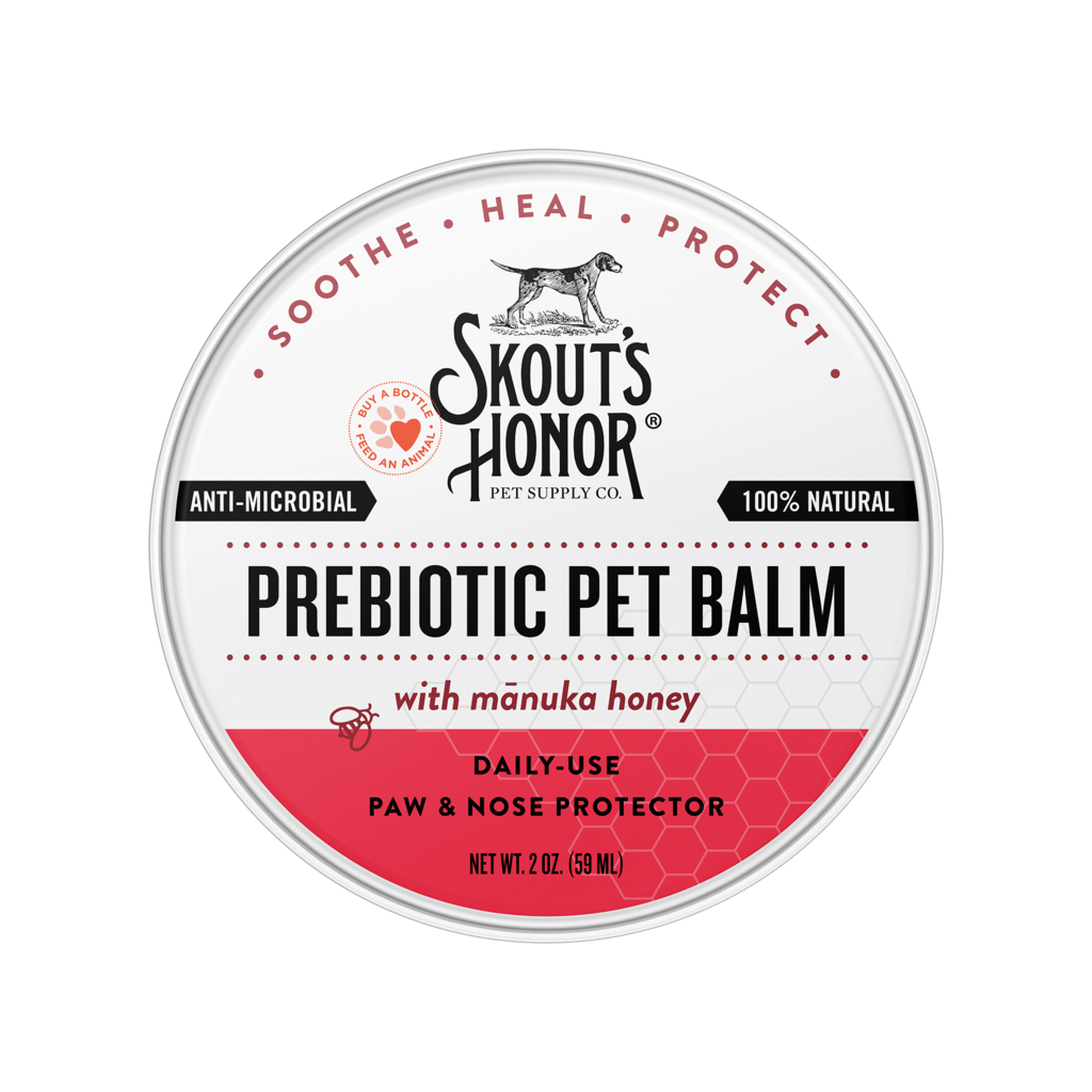 Skout&#39;s Honor - Prebiotic Pet Balm with Manuka Honey (Fragrance Free)