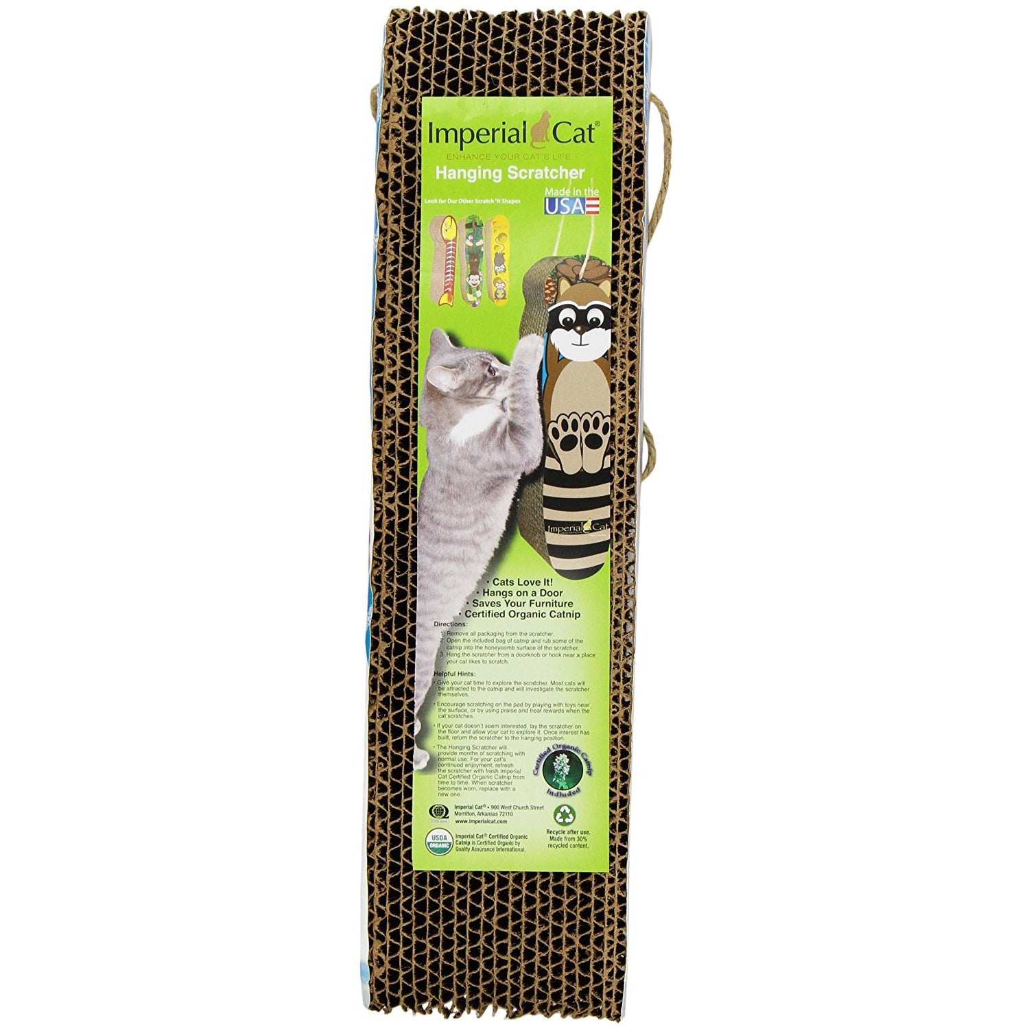 Imperial Cat Holiday Hanging Cat Scratcher