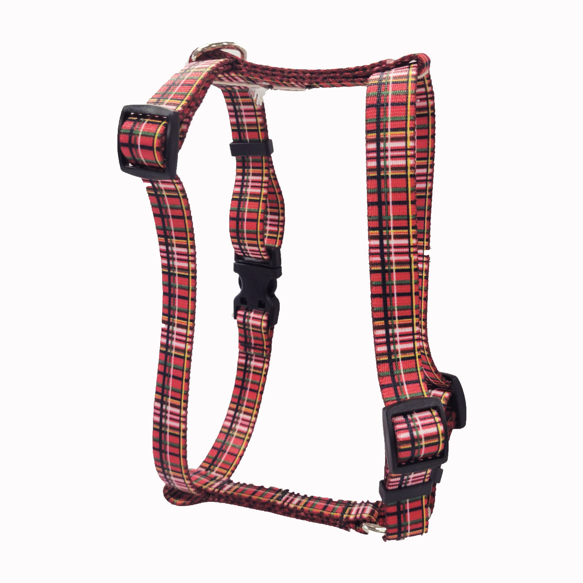 Yellow Dog Design - Roman Dog Harness, Tartan Red