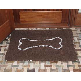 Soggy Doggy - Super Absorbent Doormat, Large, Dark Chocolate