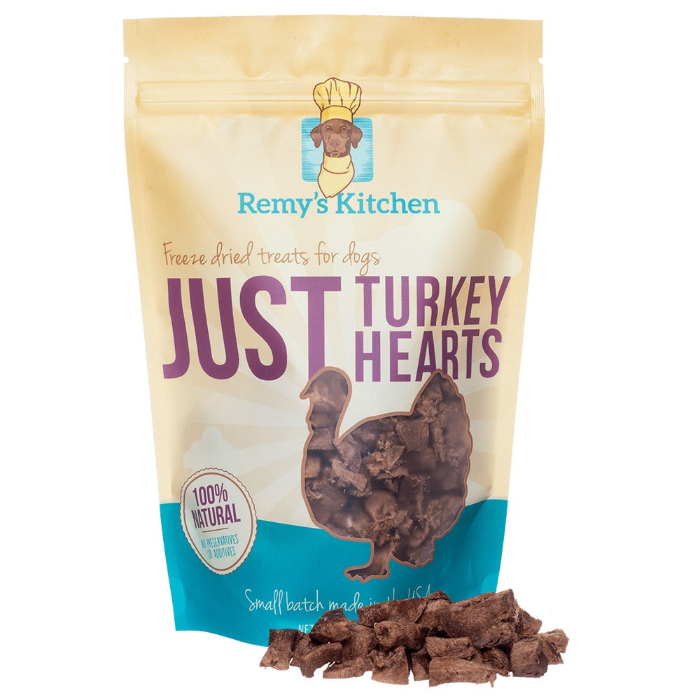 Remy&#39;s Kitchen - Freeze Dried Turkey Hearts