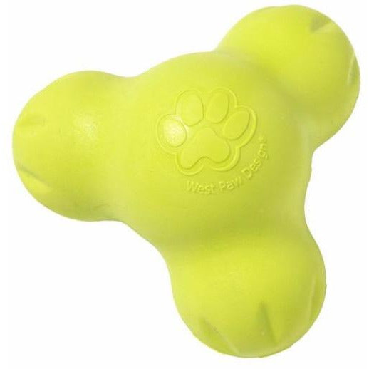 West Paw Zogoflex Small Tux Dog Toy, Aqua Blue