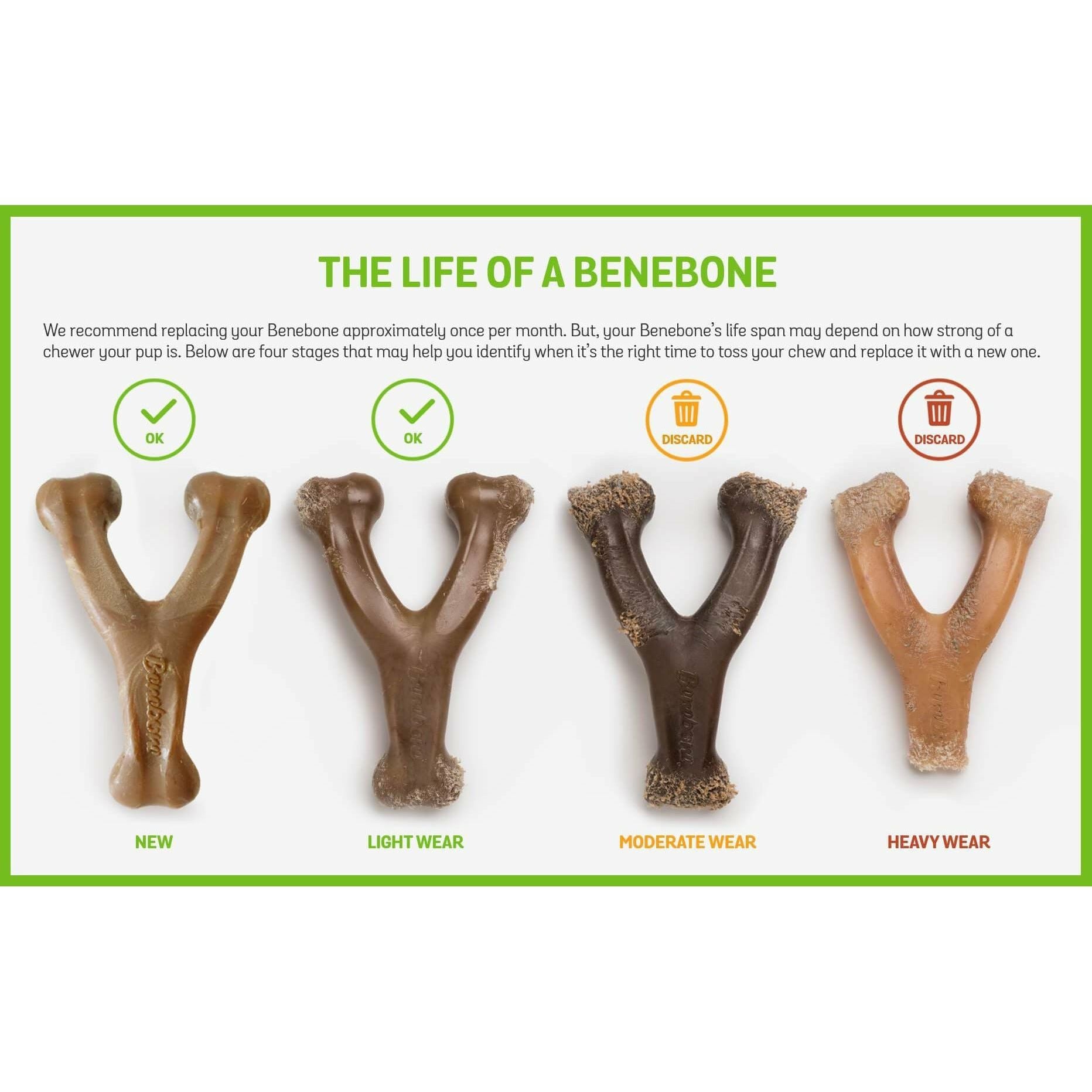 Benebone Puppy 2-Pack - Wishbone and Original