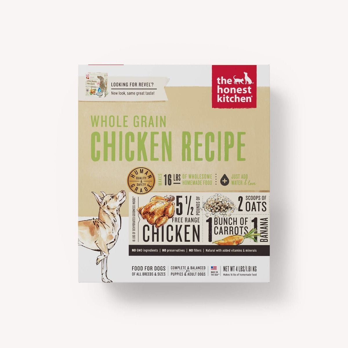 The Honest Kitchen - Whole Grain Chicken Dehydrated - Dog Food