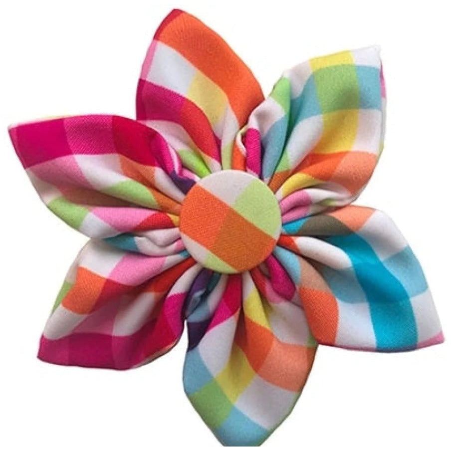 Huxley &amp; Kent - Yellow &amp; Orange Check Pinwheel