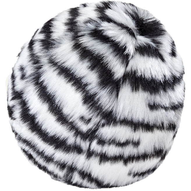 Fluff &amp; Tuff - Squeakerless Zebra Ball