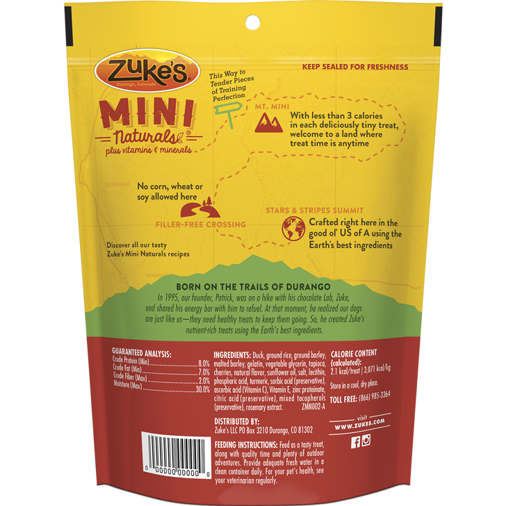 Zuke's Mini Naturals - Duck